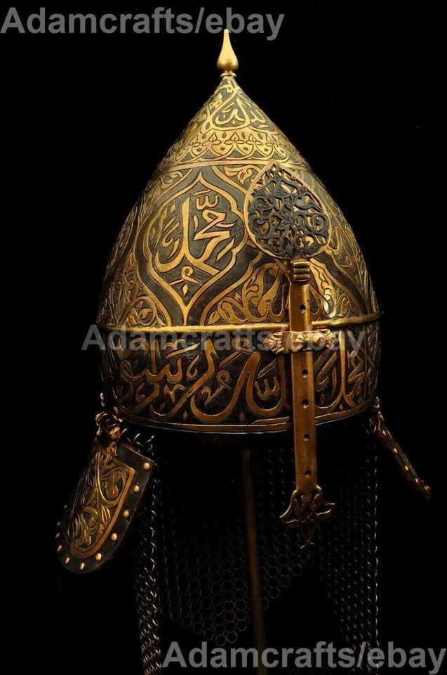 Medieval islamic history Helmet Antique Style FATİH sultan mehmed Migfer helmet