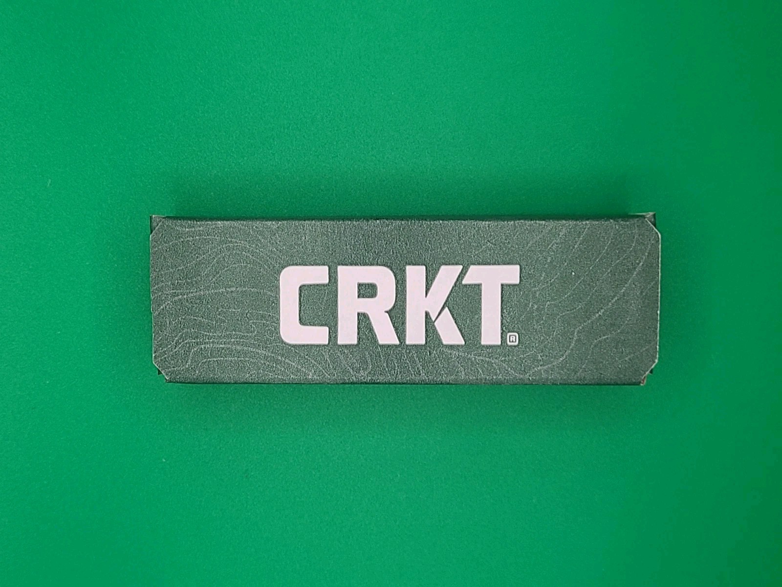 CRKT Scribe Model 2425k Black Upgraded D2 Blade / Fixed Blade New In Box