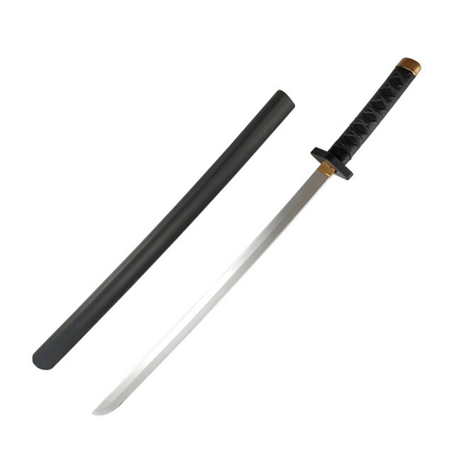 30″ Katana Samurai Japanese Ninja Toy Sword Blade Cosplay Plastic Foam Props