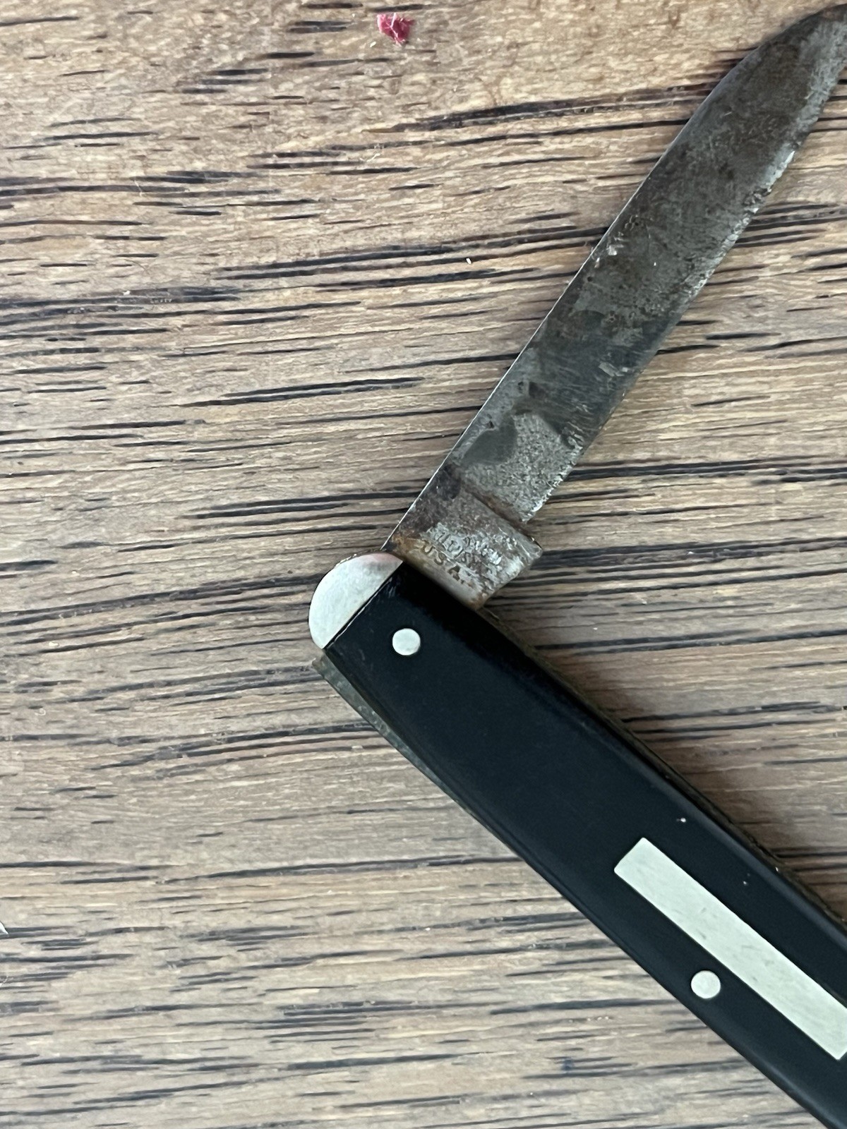 Vtg Very Rare Camillus Sword Socony Vacuum Jack «Mobil» Oil Knife 75th Anniv.