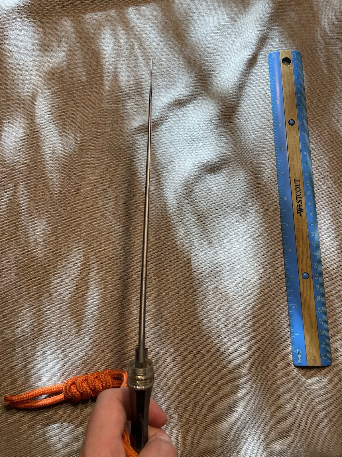Tibetan Dagger Knife with Yak Horn Handle