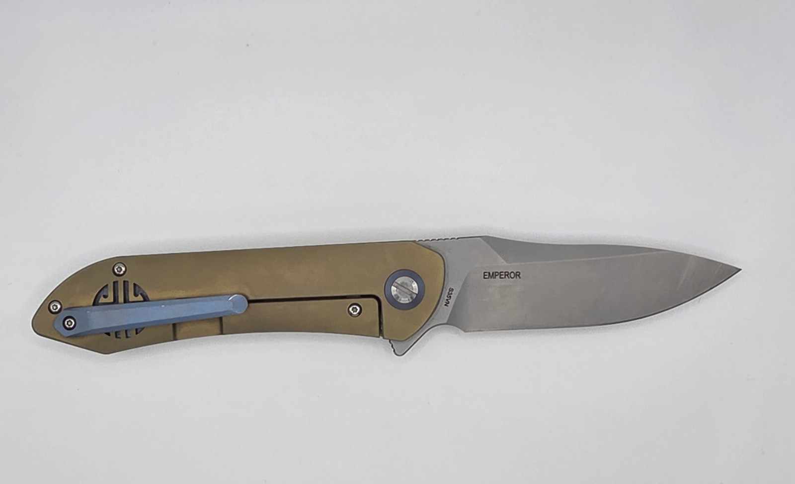 Bestech Knives Emperor 1703 BT1703B 6AL4V titanium CPM-S35VN Beautiful knife!