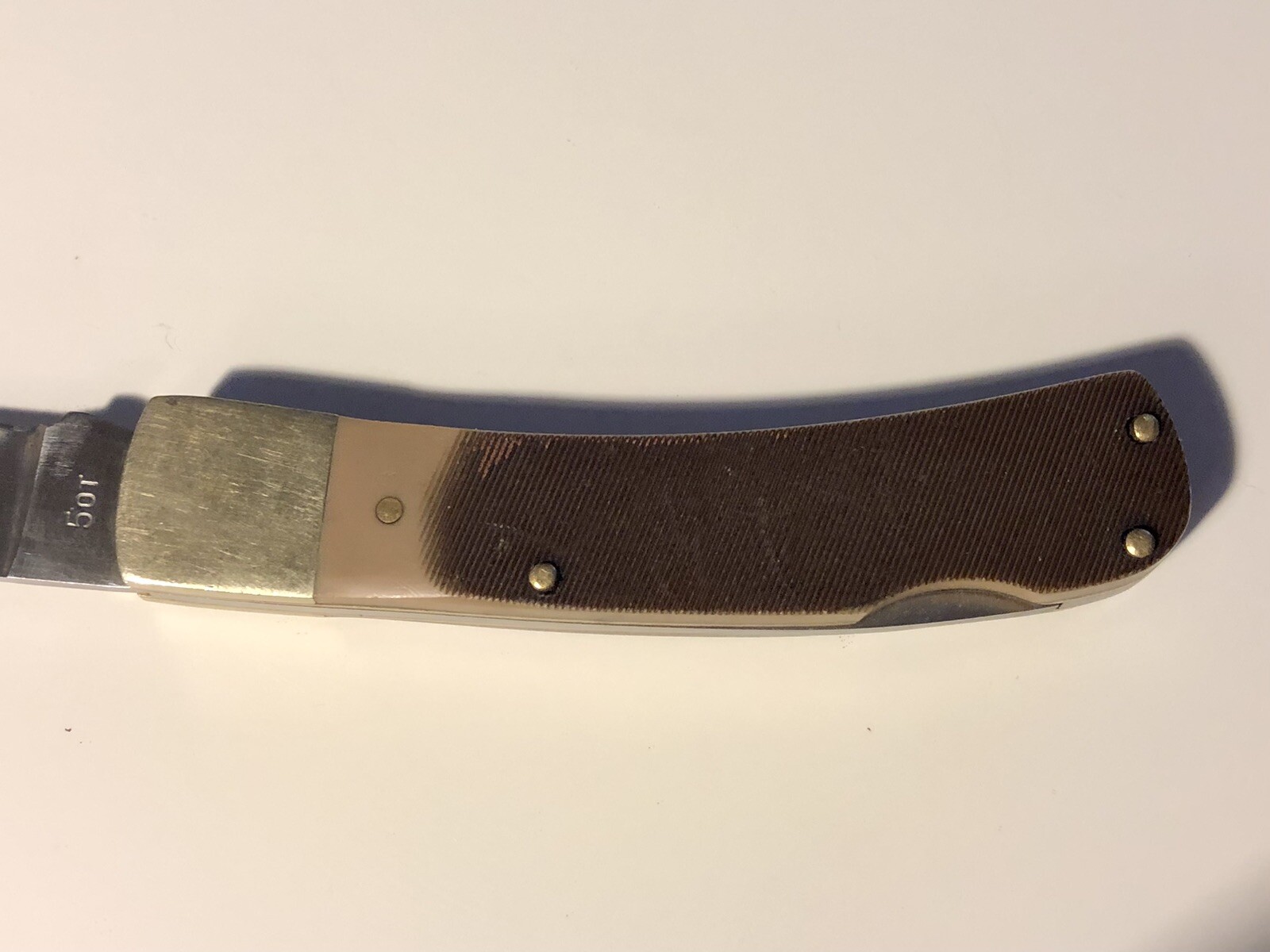 Old Timer 5OT 1122 Bruin 2.75-in Locking Single Blade Folding Pocket Knife