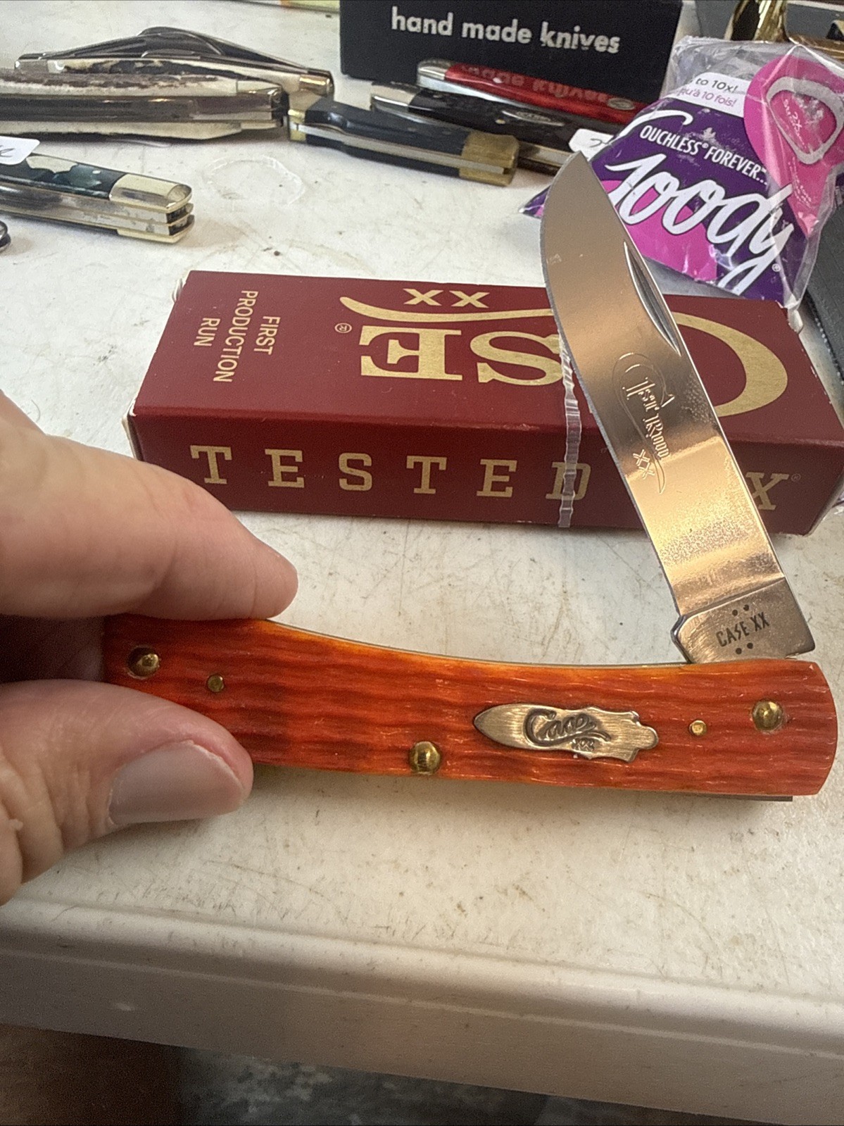 Case XX Knife…2026 First Production Run…Tequila Sunrise…Sodbuster Jr…1 Of 250