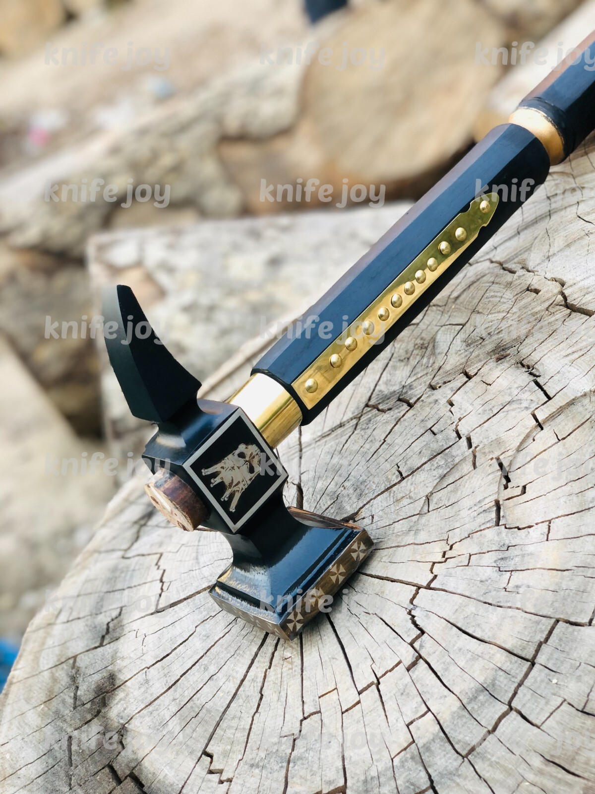 Handmade Viking War Hammer 32″ | High Carbon Steel Medieval Gift for Him