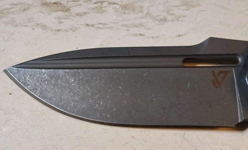 New Vanguard Continuum Framelock 3.4″ M390 SW Drop Point Blue Ti & CF Handle