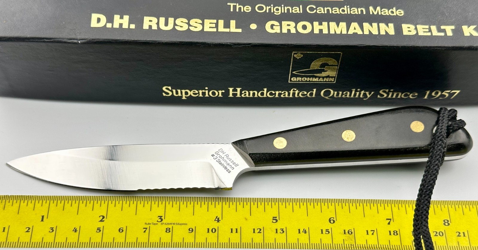 M3SW D.H. Russell Grohmann Knives of Canada Original New Old Stock