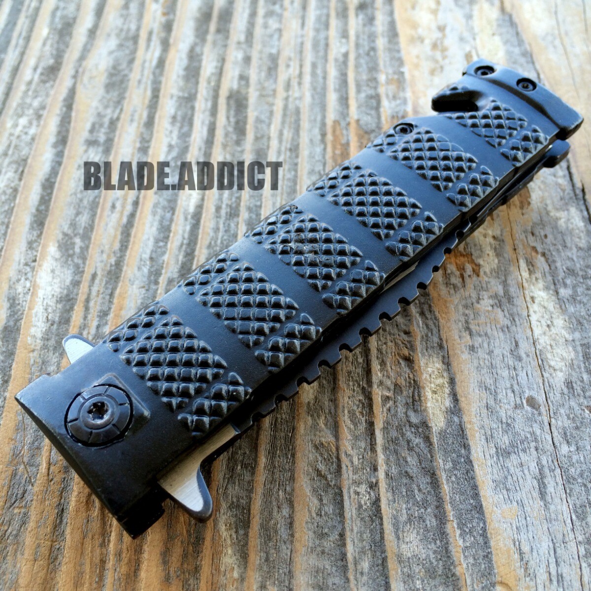 8.5″ TAC FORCE SPRING OPEN ASSISTED TACTICAL FOLDING POCKET KNIFE EDC Blade
