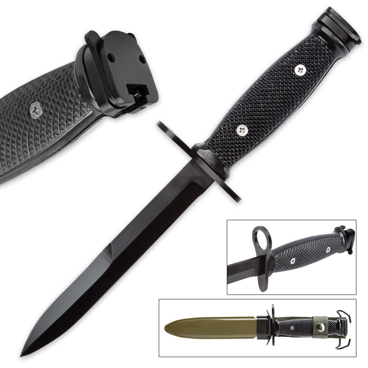M7 Bayonet Reproduction W/Metal Sheath