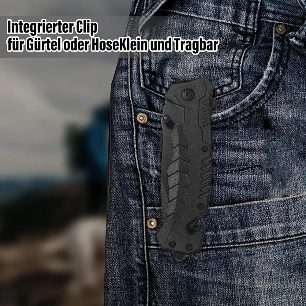 7.8″ SPRING OPEN ASSISTED TACTICAL FOLDING POCKET KNIFE EDC Blade Tactical Tool
