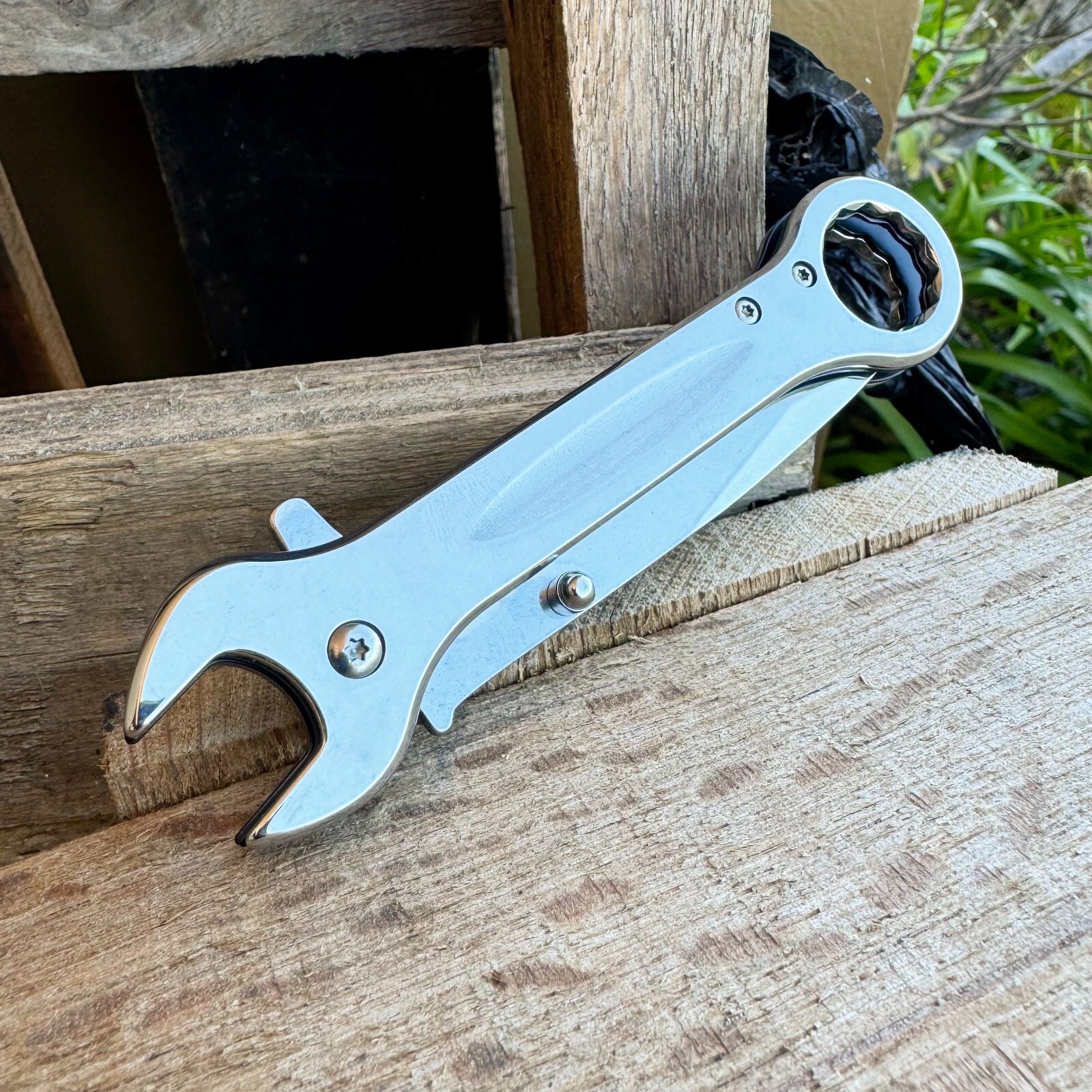 7.5″ Multi Knife Wrench Tactical Assisted Open Spring Folding Pocket Knife Edc