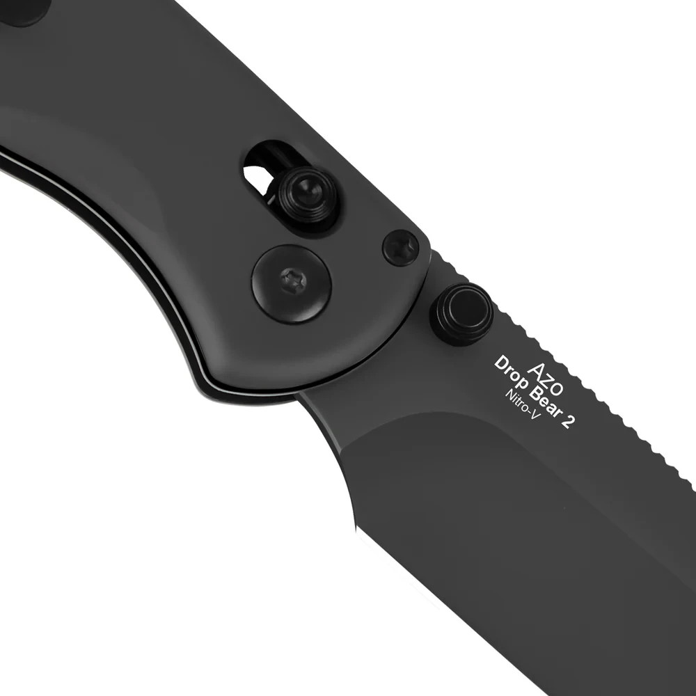 Kizer Cutlery Drop Bear 2 Folding Knife 3″ Nitro V Steel Blade Aluminum Handle