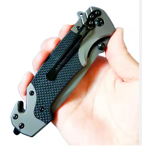 Tactical Folding Pocket Knife – 9″ Stainless Blade – EDC Survival