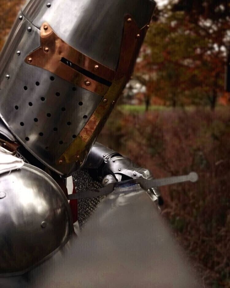 Medieval Templar Knight Full Body Set Armour Cosplay Halloween Suit Armor LARP