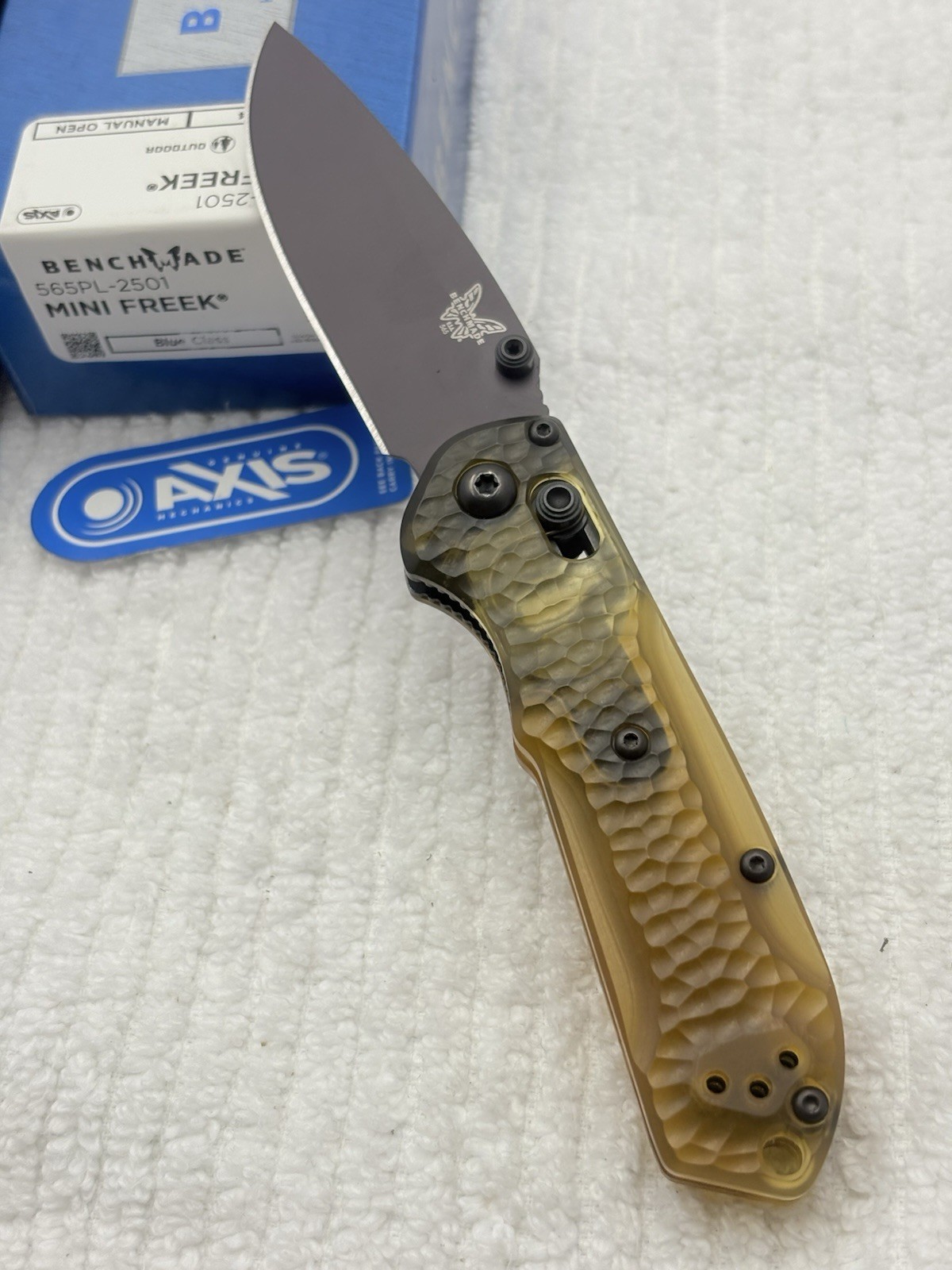 Benchmade 565PL-2501 Ltd Ed 2025 Shot Show Special Mini Freek NIB Made USA