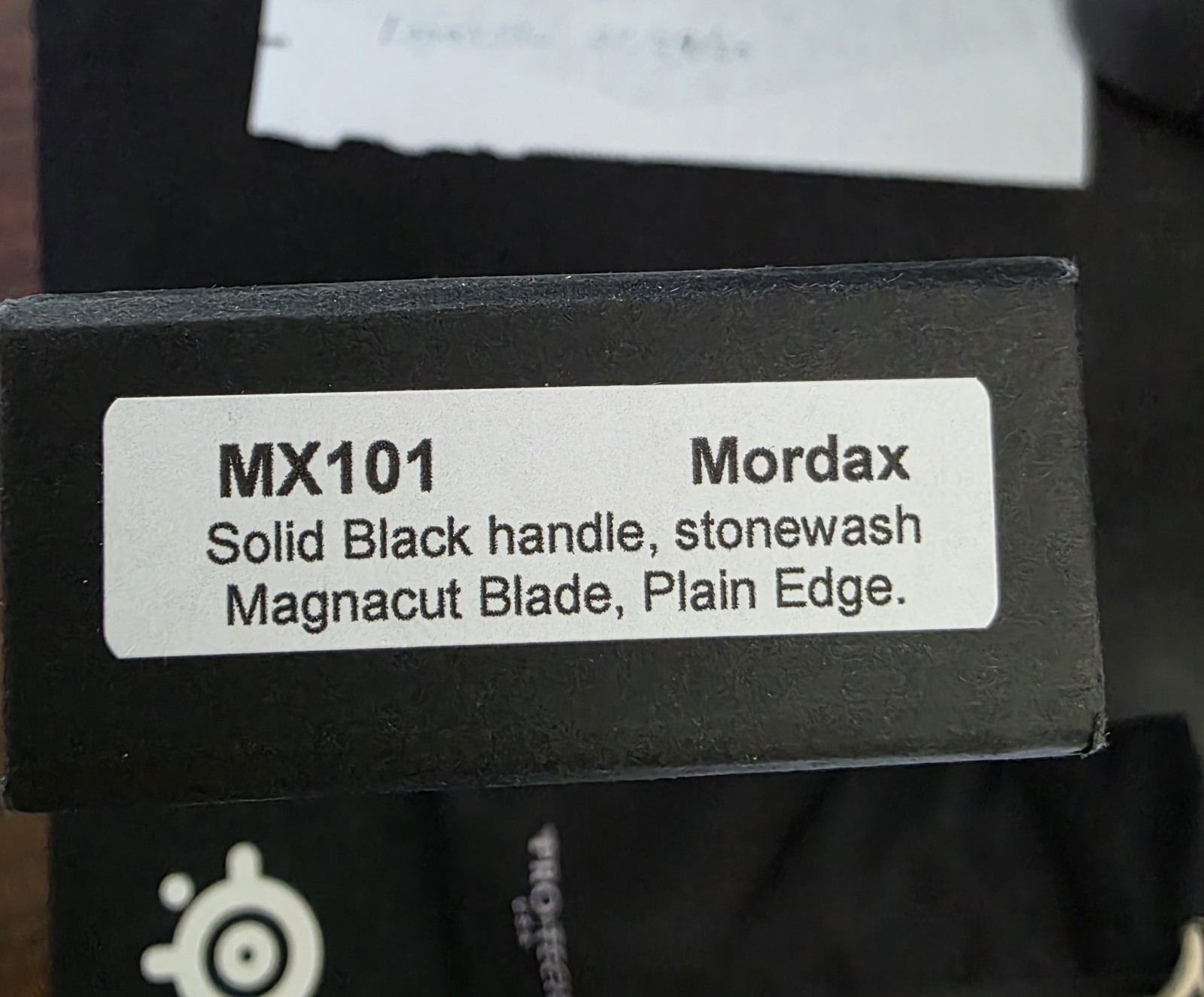 ProTech Mordax MX101 Black Handles, MagnaCut Blade Smooth Aluminum