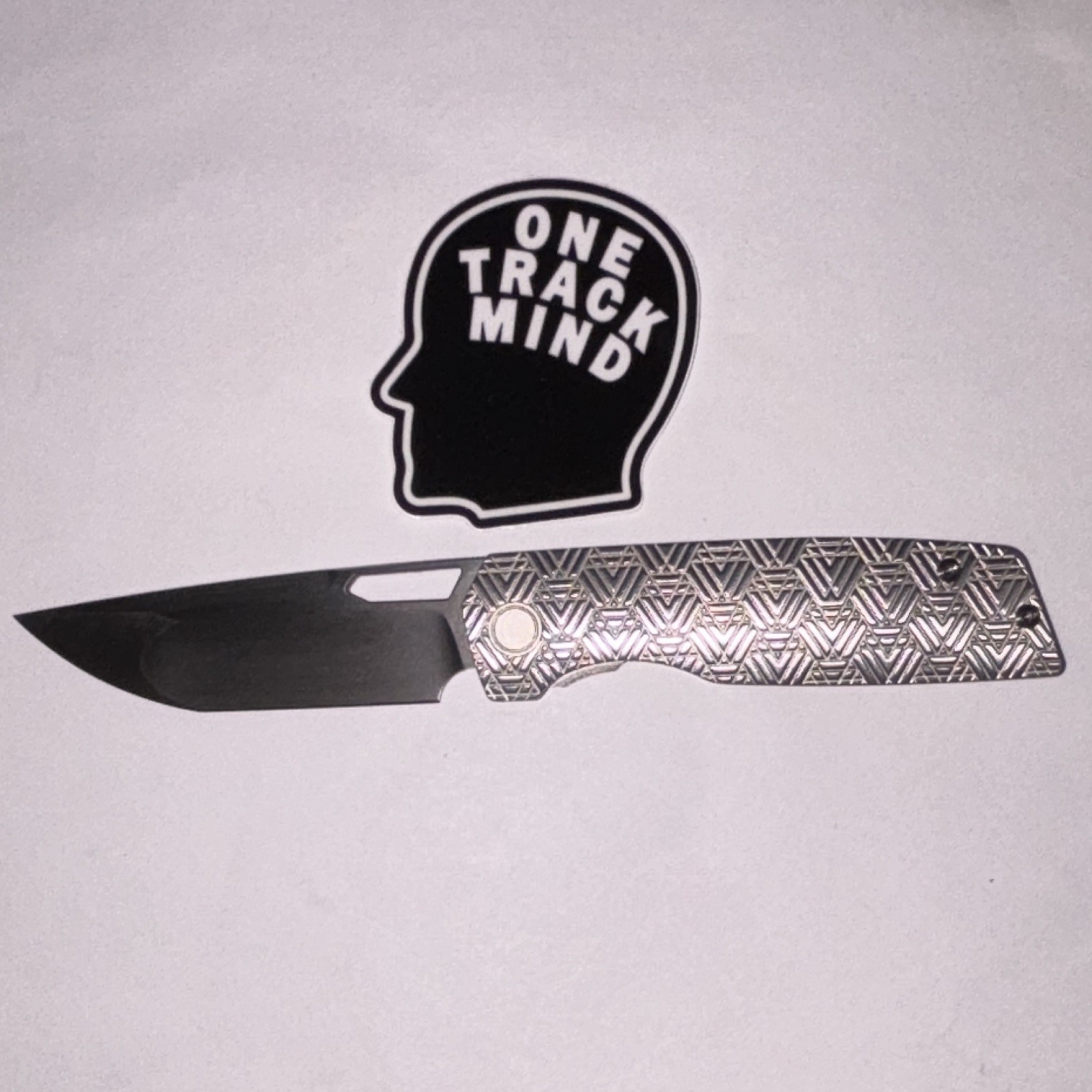 One Track Mind Zorn JT Titanium Handle S90V Tanto Inset Liner Lock Manual 2025