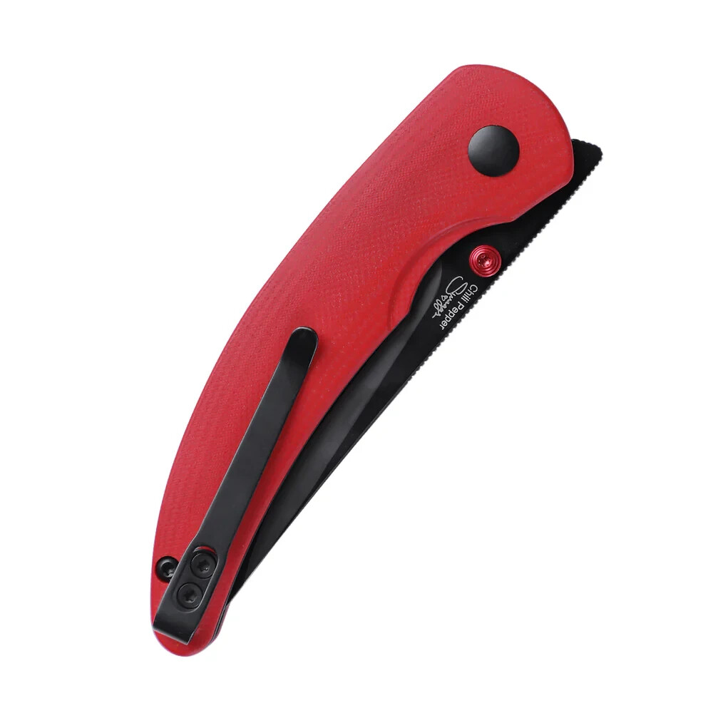 Kizer Chili Pepper EDC Pocker Knife Red G10 Handle 154CM Steel V3601C1 NEW