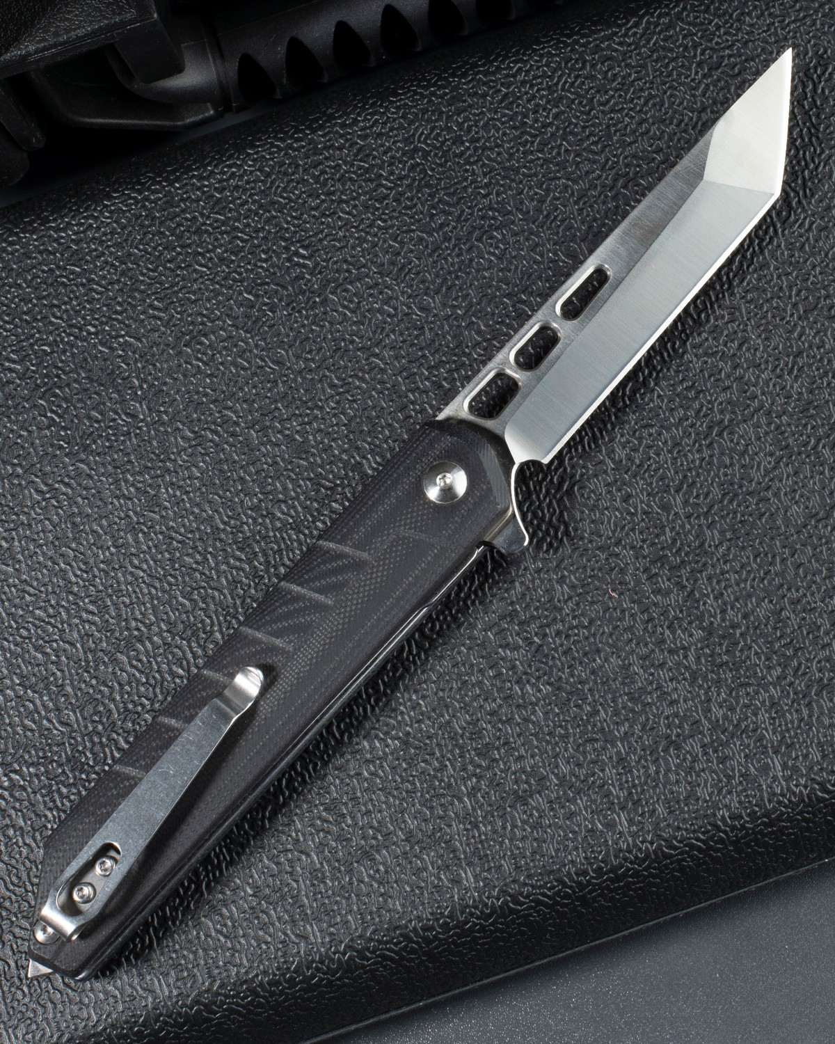 4.7″ Spring Assisted Folding Knife with Pocket Clip EDC Wood Handle Pocket Knife