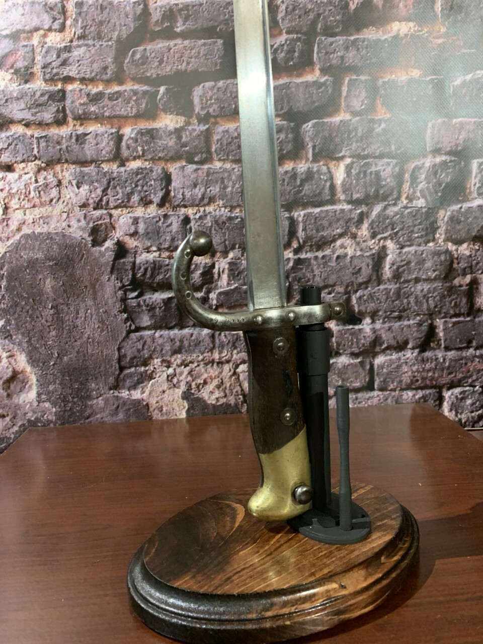 Bayonet Stands for the French Chassepot 1866 and 1874 Gras Bayonet/Scabbard