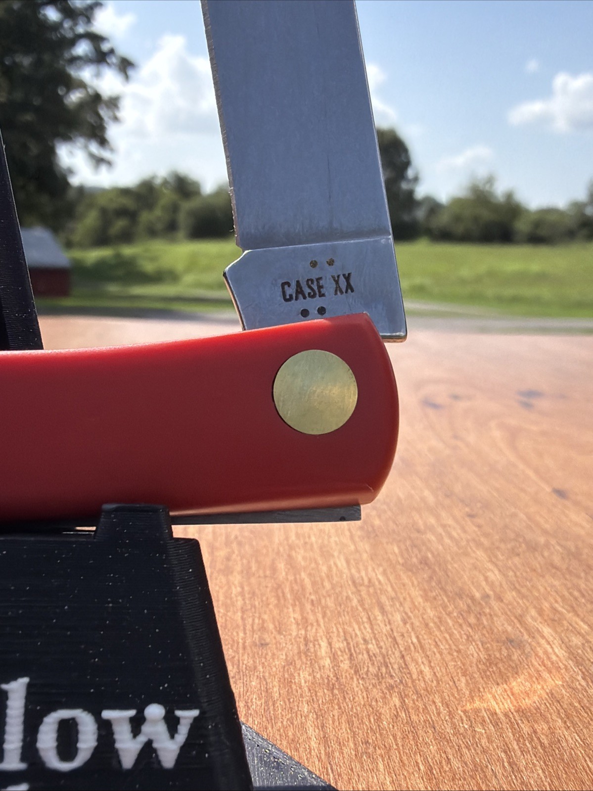 Case XX 2026 American Workman 4137 Carbon Steel Red Sod Buster Jr. Knife