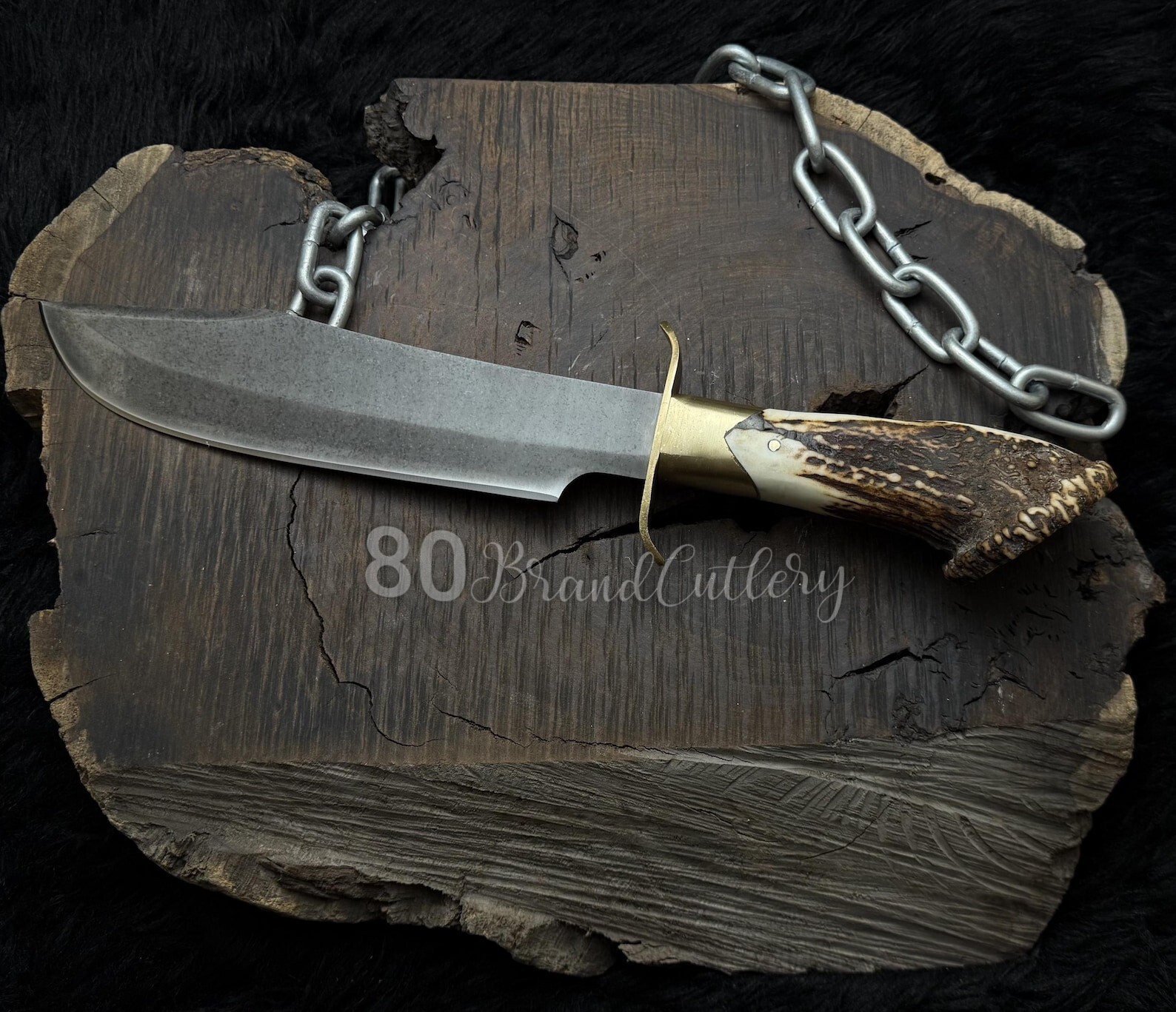 Handmade Inglourious Basterds Aged Replica Bowie Knife Aldo Raine Knife