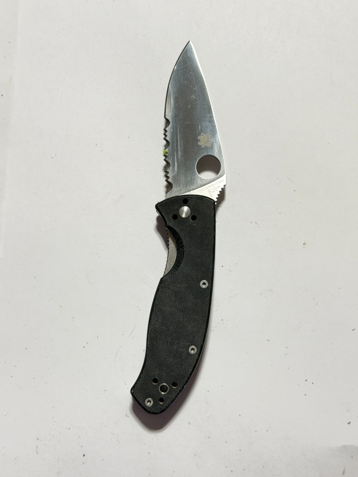 Spyderco Tenacious 8Cr13MoV Folding Knife China