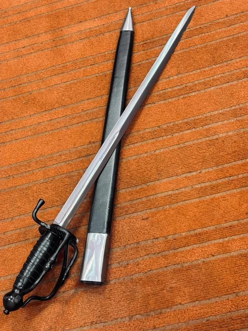 Custom Handmade The Baneful Walloon sword Best Gift for Him.