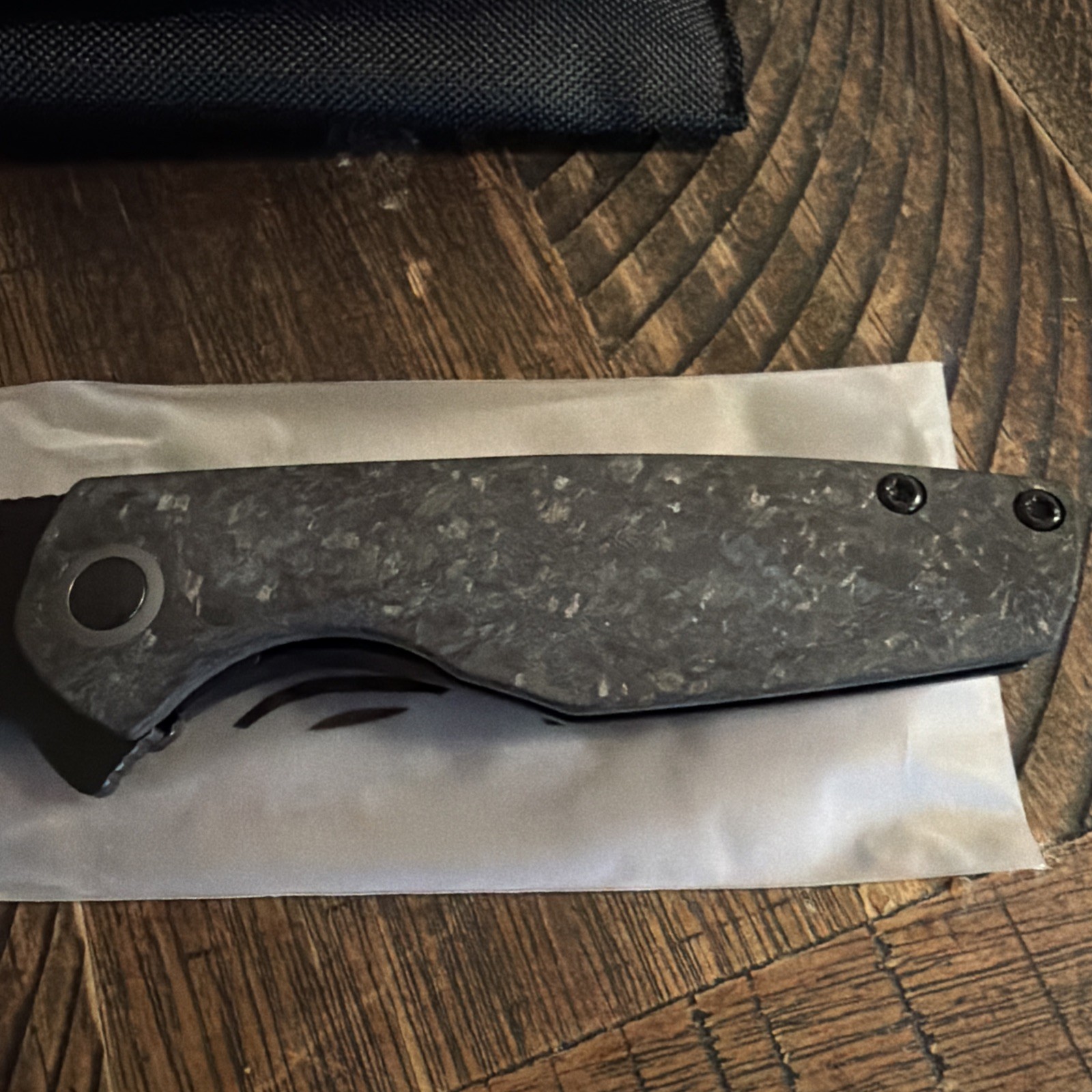 Kizer Sparrow Folding Knife S45VN Blade Titanium Carbon Fiber handle & EXTRAS