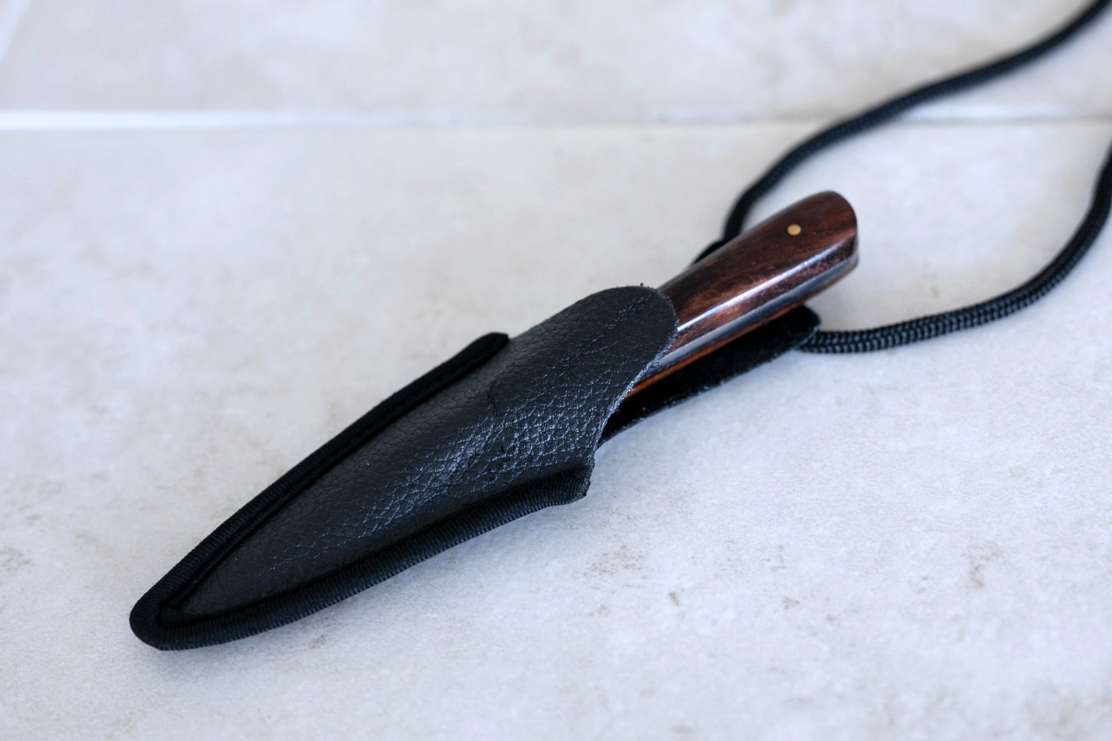 5.5” Celtic Scottish Damascus Boot Bodice Bosom Dagger Sgian Dubh Sharp!