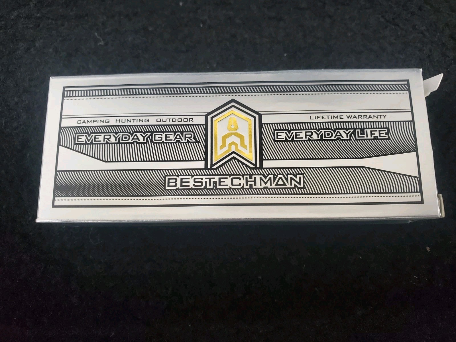 Bestechman BMK06D Cicada’s Wing B-Lock Knife Gold 10Cr15MoV New Open Box
