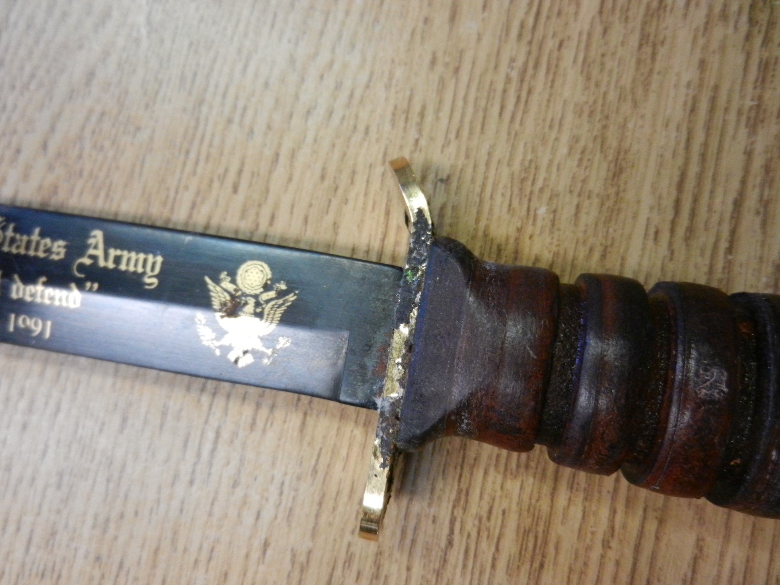 Camillus United States Army » We Will Defend » 1941-1991 Commorative M3 Knife