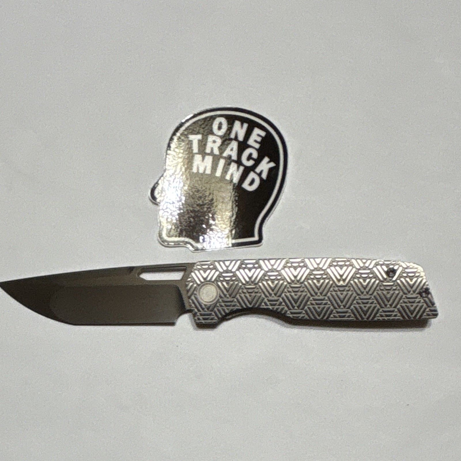 One Track Mind Zorn JT Titanium Handle S90V Tanto Inset Liner Lock Manual 2025