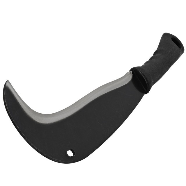 CARBON STEEL BILLHOOK SICKLE MACHETE FOR CLEARING AND HARVESTING YARD TOOL