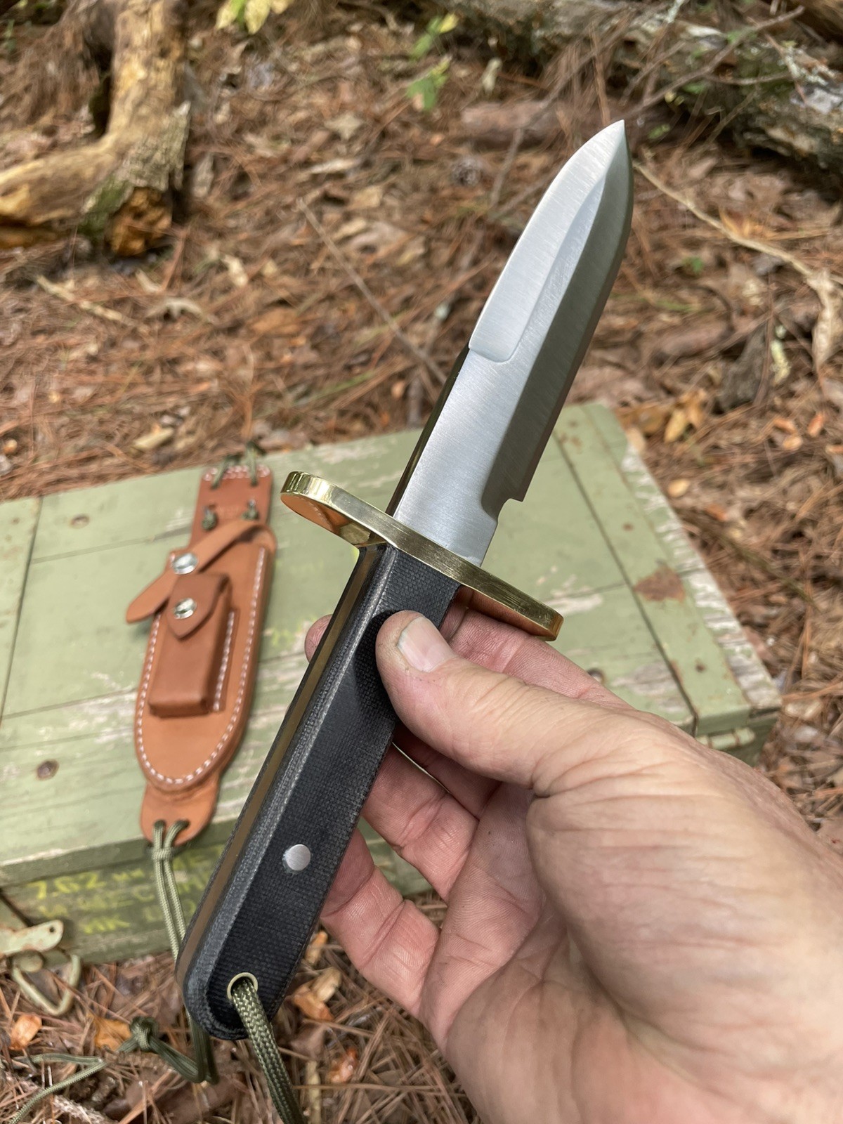 Wall Knives, Solingen Fighter model With C model sheath