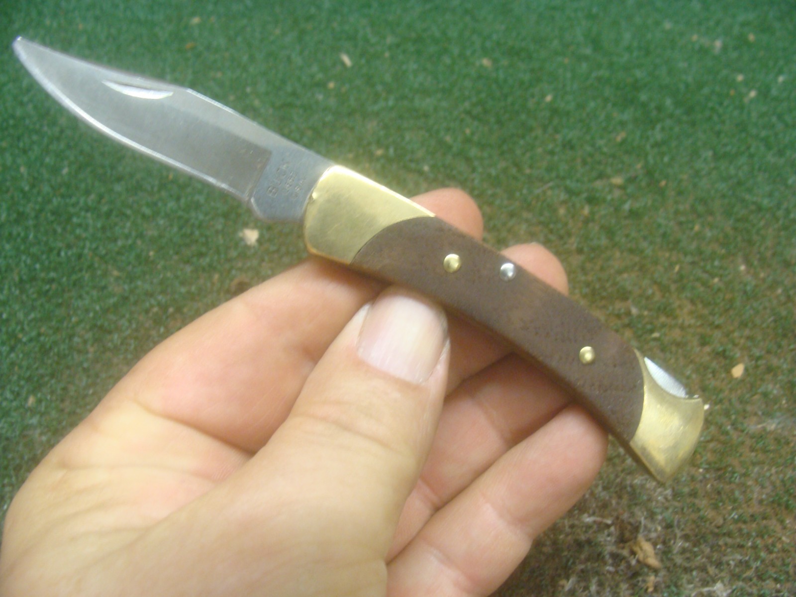 Buck 055 Small Single Blade Folding Lockblade Pocket knife 5.5″