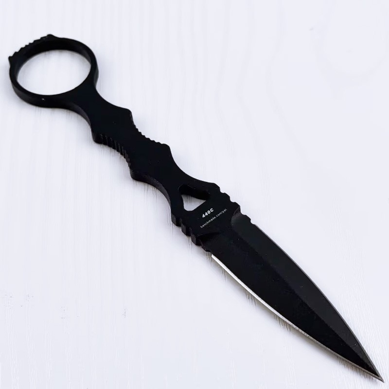 Benchmade SOCP Dagger 176BKSN Sand Sheath 440C Stainless Steel Black Knife
