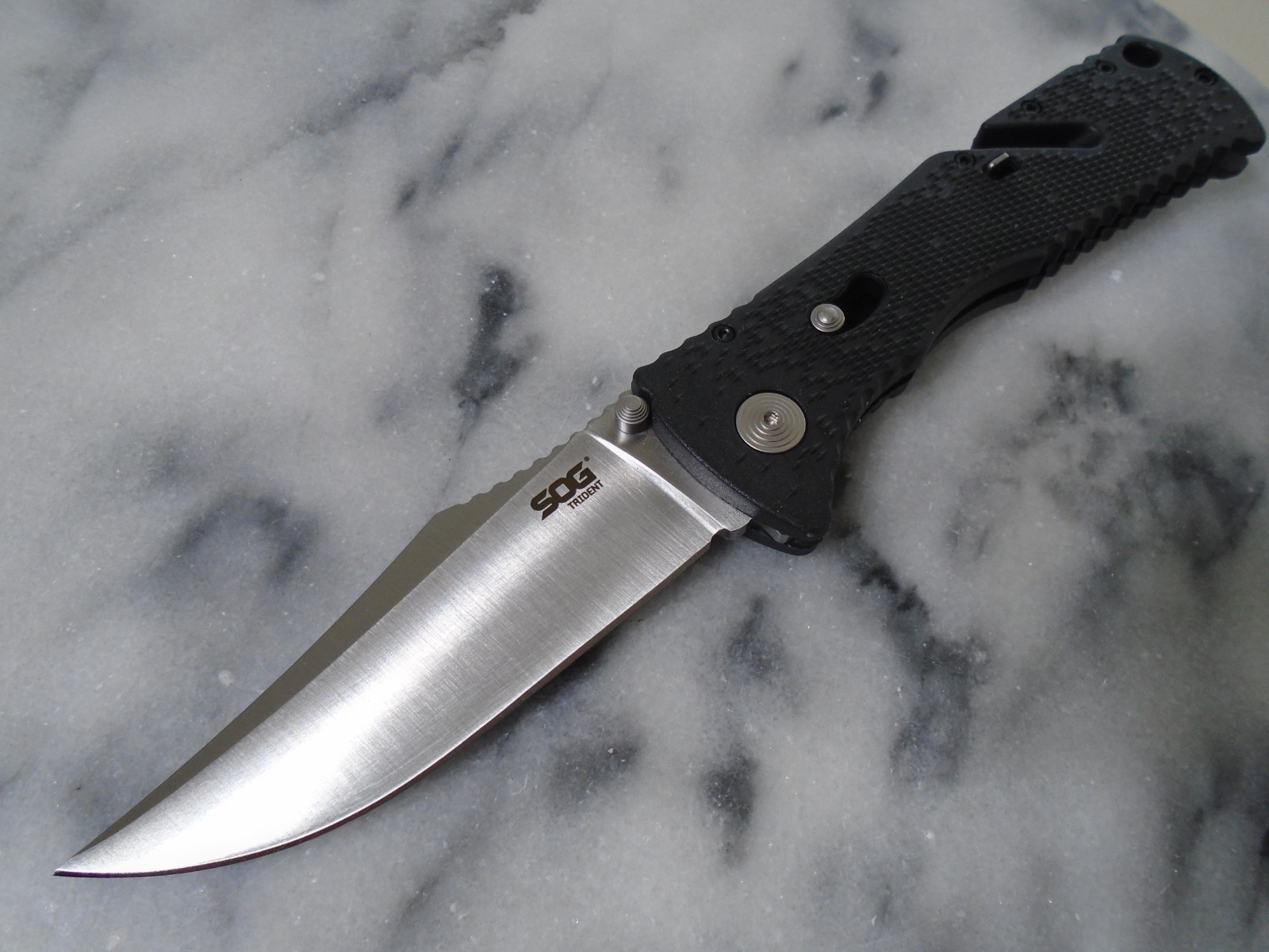 SOG Trident Assisted Open Pocket Knife Arc Lock Folder Aus-8 Rc 57-58 TF2-CP New