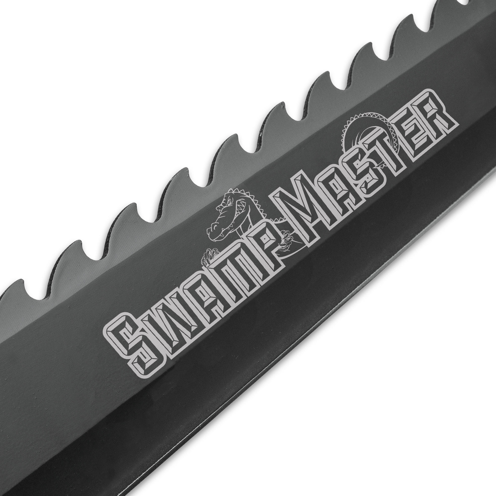 24″ Black Legion Swamp Master Full Tang Machete Fixed Blade Knife with Sheath