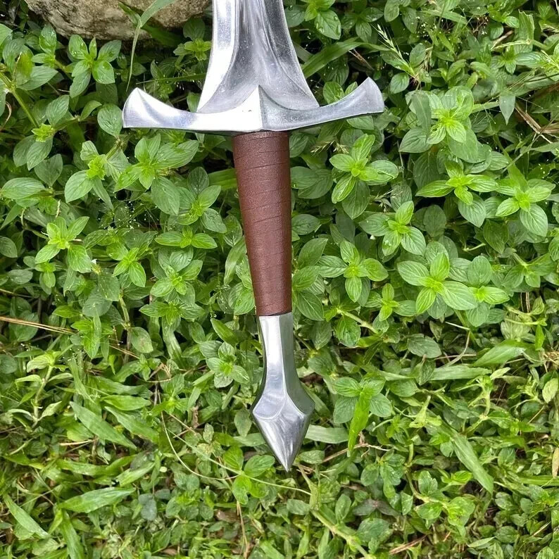 CUSTOM HANDMADE D2 TOOL STEEL HUNTING SWORD COMBAT SWORD SURVIVEL SWORD
