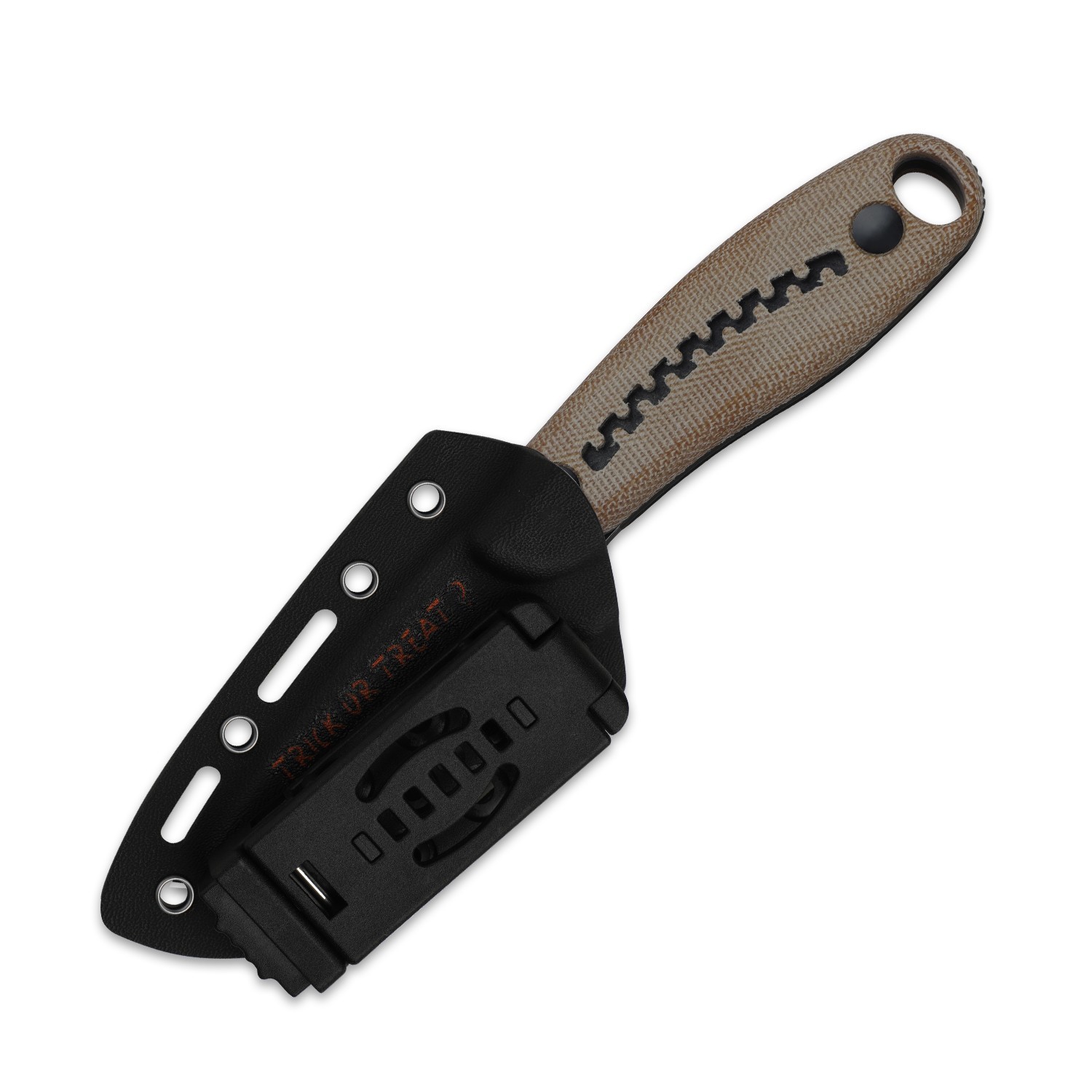 Kizer Hare Fixed Knife Nitro-V Blade Micarta &G10 Handle +Sheath Halloween Gift
