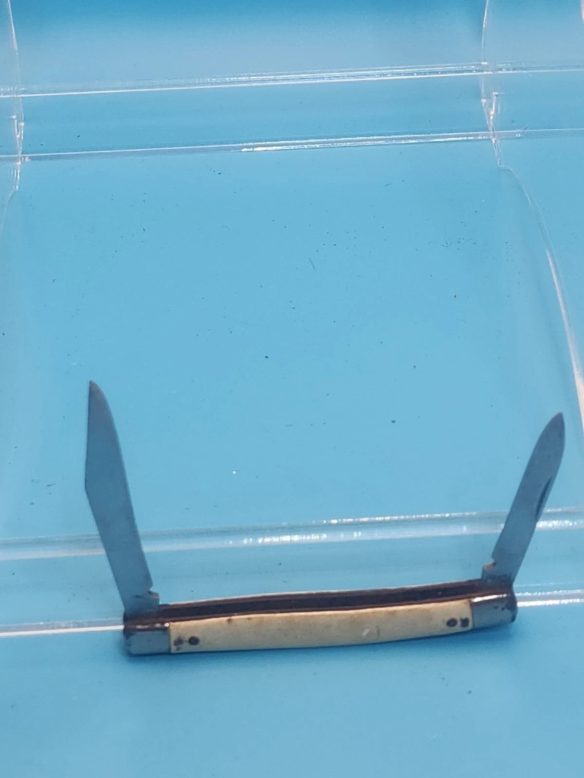 Vintage Imperial Diamond Edge 853DE Jack Knife Pocketknife USA Slipjoint Heavy U