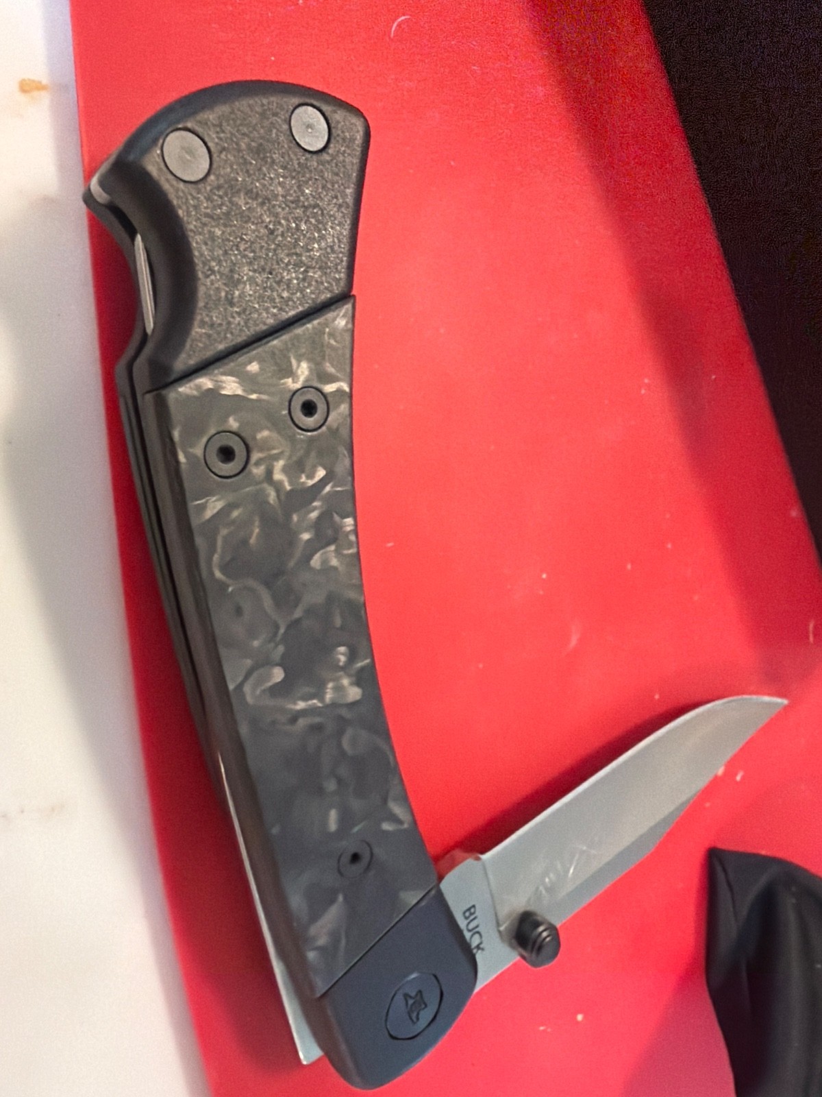 BUCK 110 FOLDING HUNTER RARE LIMITED EDITION CJ BUCK SIGNED