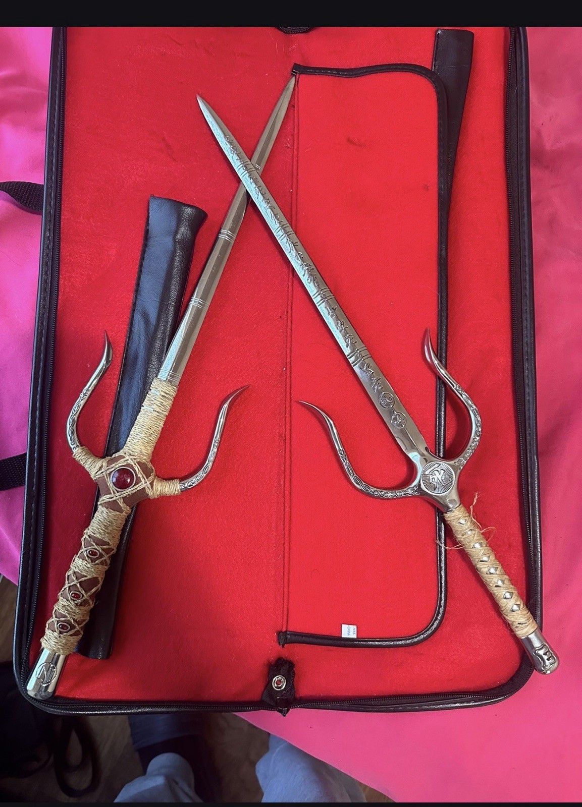 MTD Elektra Sai Reproduction Replica Set Metal Blades, Case & Certificate 2005