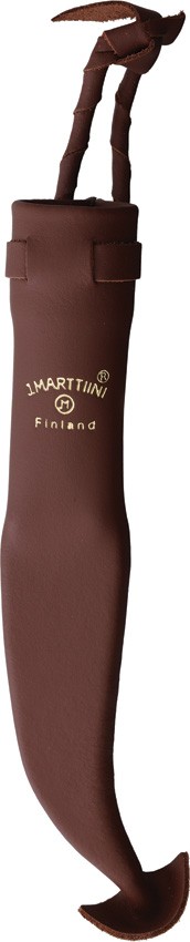 Marttiini Lumberjack Stained Birch Wood Stainless Fixed Blade Knife 127025