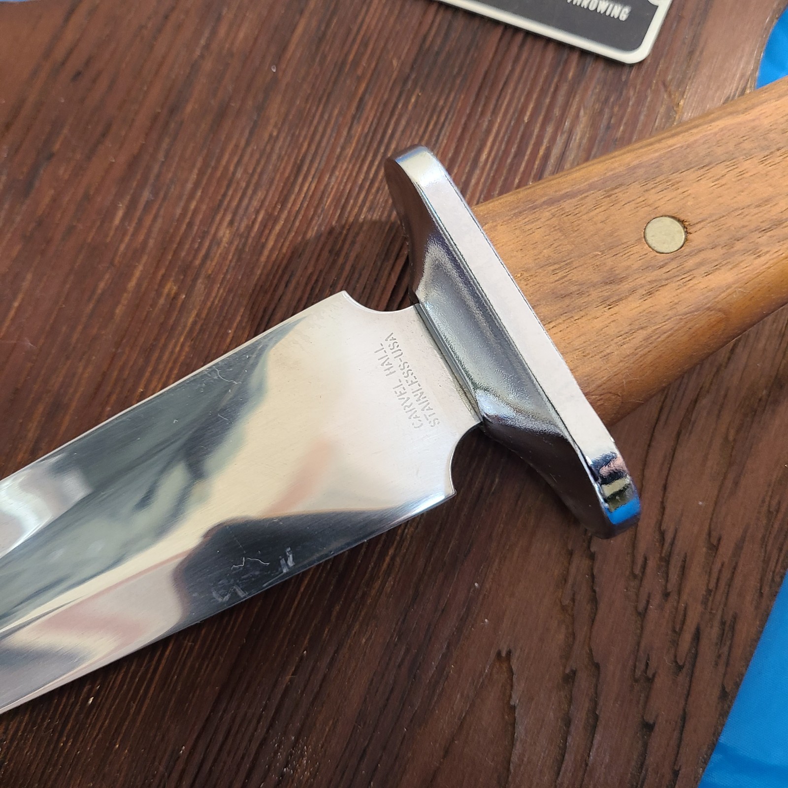 Arkansas Toothpick Carvel Hall USA Reproduction Knife Jim Bowie 17″ 1976