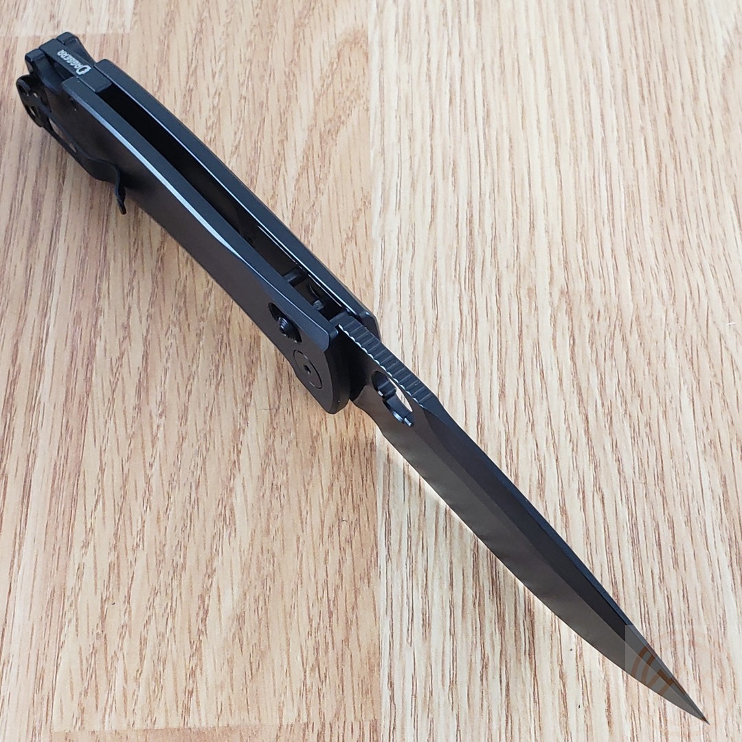Daggerr Knives Nightmare Folding Knife 4 Bohler M390 Steel Blade Titanium Handle