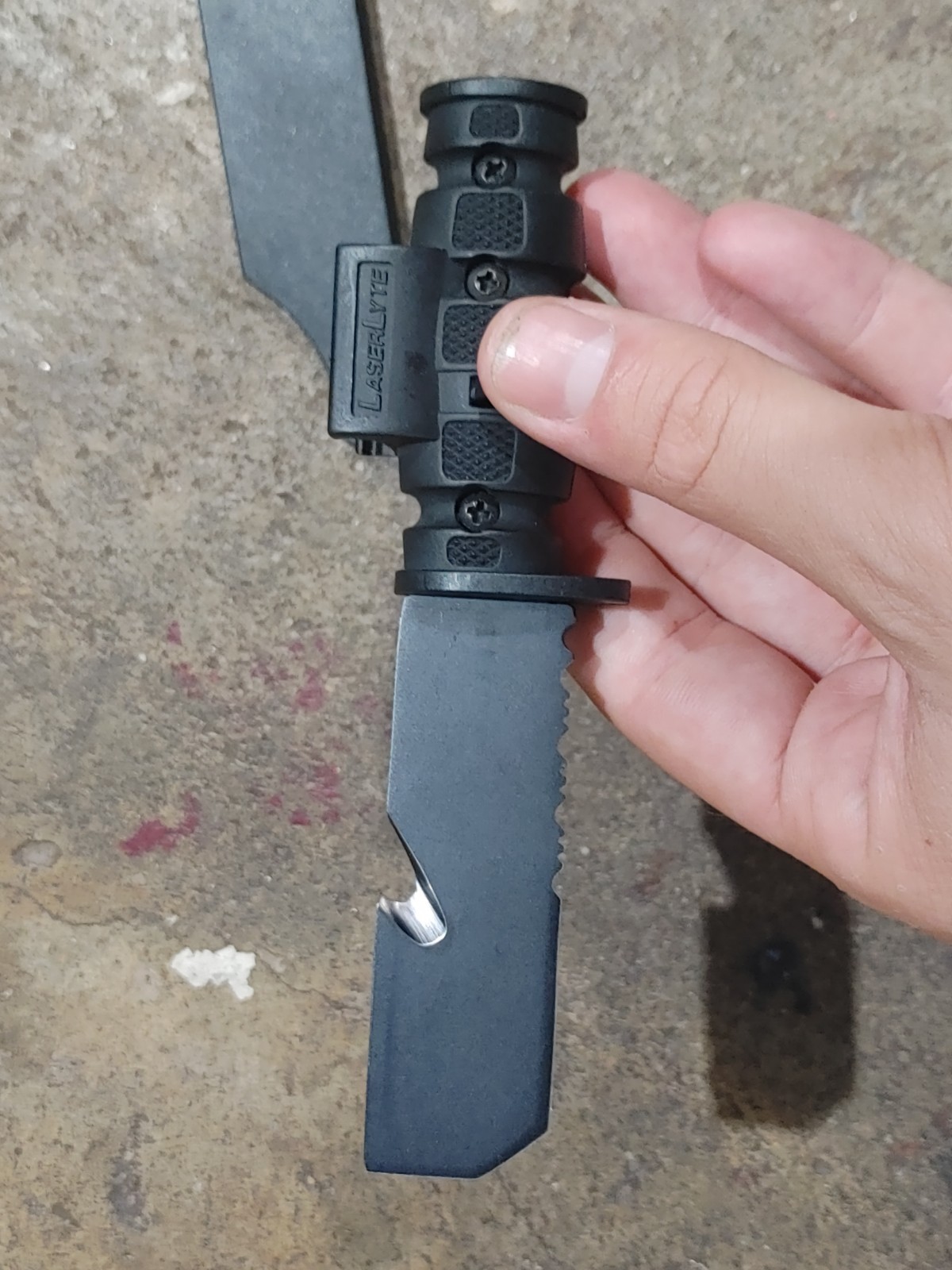 LaserLyte Ka-Bar Glock Pistol Knife Bayonet , Mini Becker pb-4