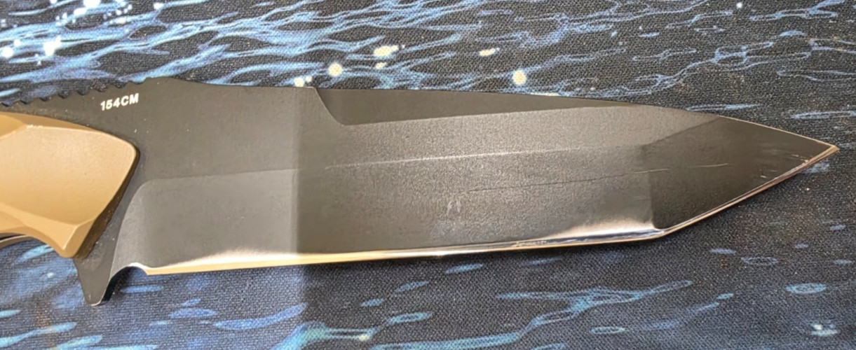 Benchmade 140BKSN Nimravus 4.5″ Blade, Coyote Aluminum Handles, Coyote Sheath