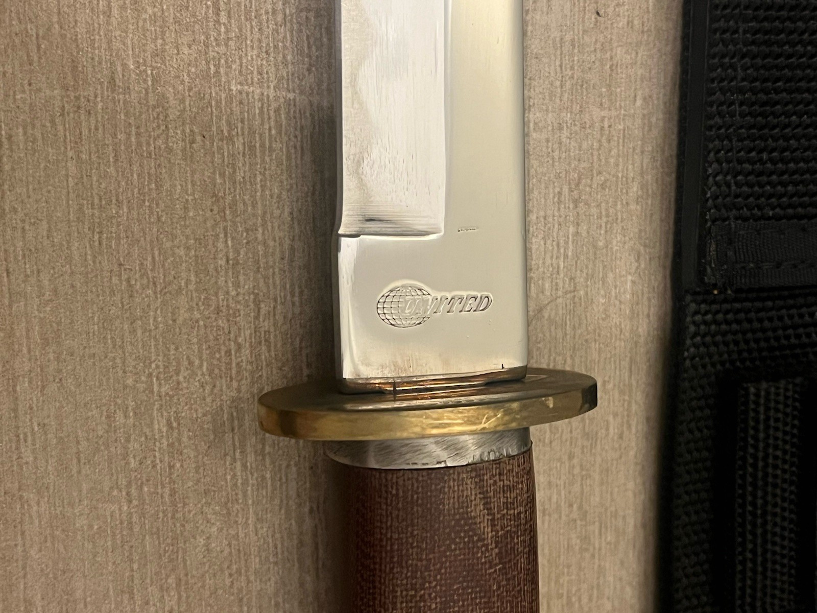 Large Tanto Knife MFG United In Original Box